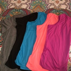 5 Danskin Now Exercise Shirts